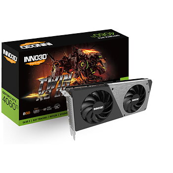 Grafikkort INNO3D N406T2-08D6X-171153N 8 GB GDDR6