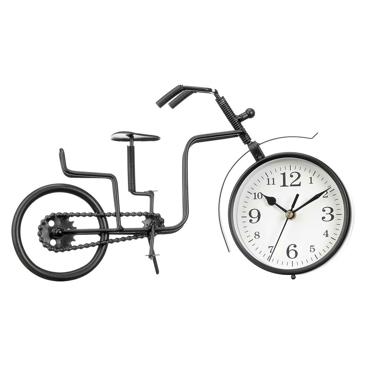 bordsklocka Gift Decor Svart Cykel (4 antal) - 4