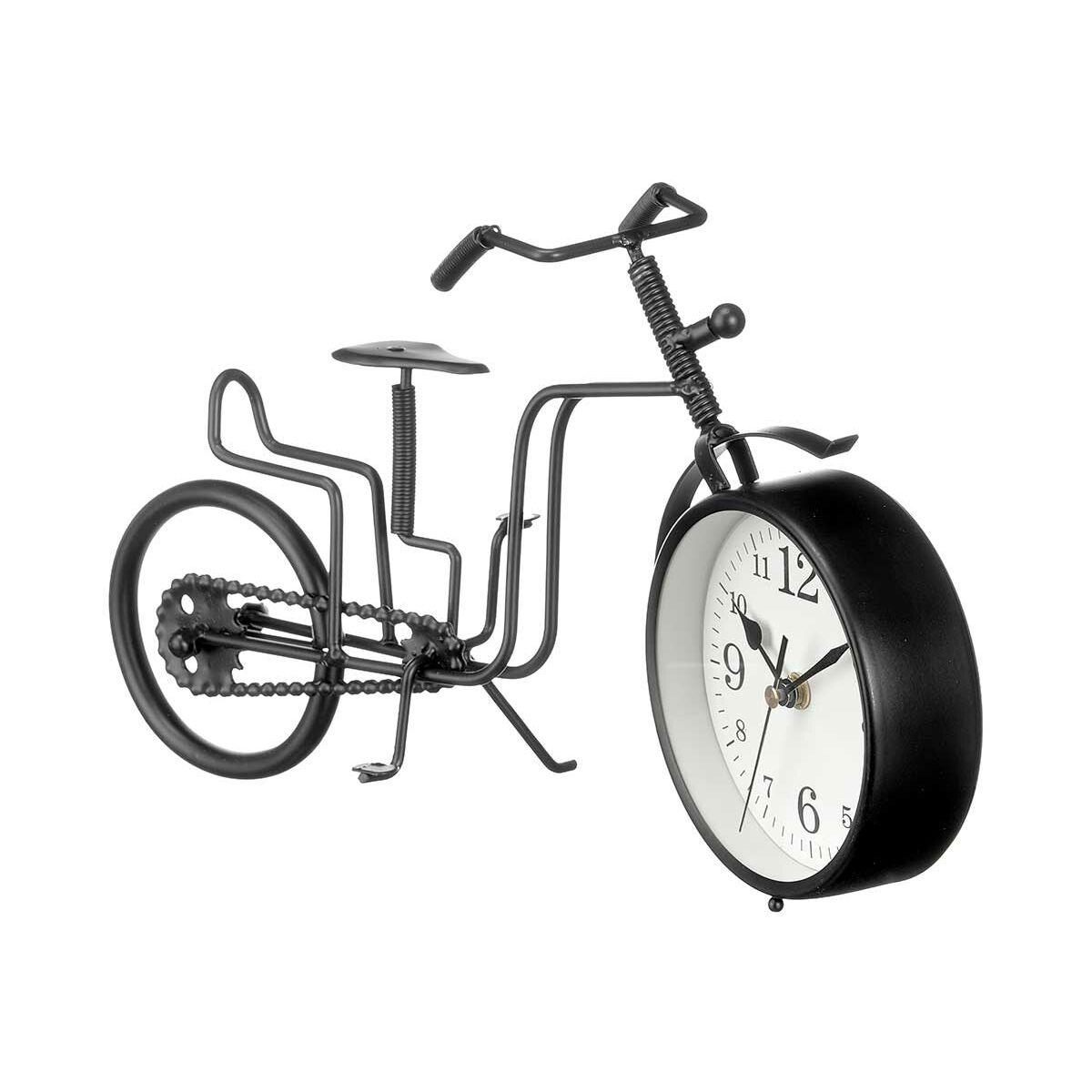 bordsklocka Gift Decor Svart Cykel (4 antal) - 3
