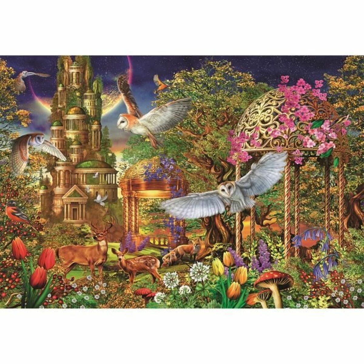 Pussel Clementoni Woodland Fantasy 1500 Delar - 2