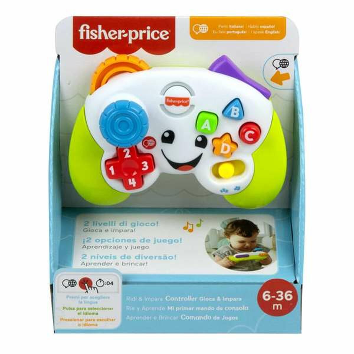 Utbildningsspel Fisher Price Learn Controller