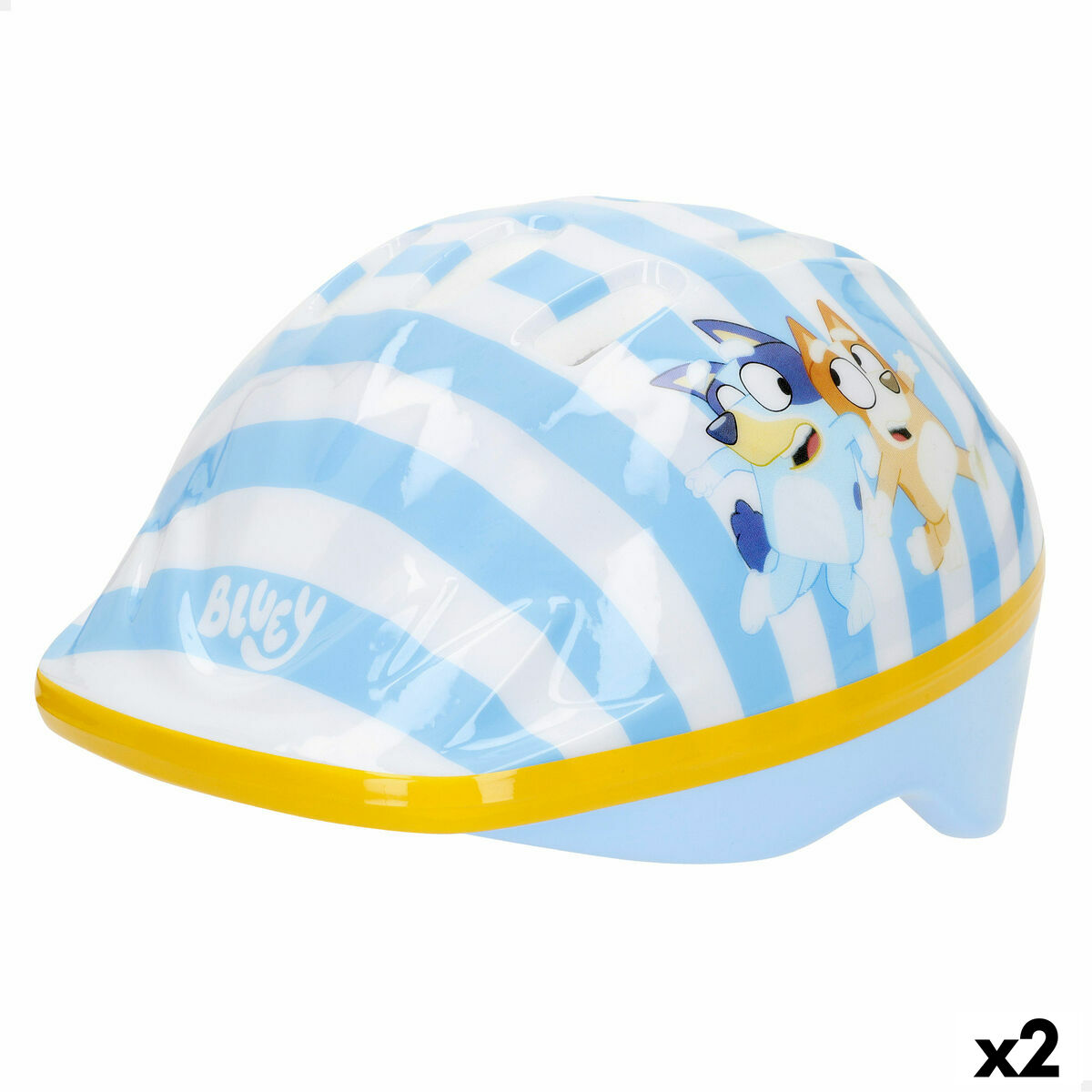 Cykelhjälm för barn Bluey Blå 48-52 cm