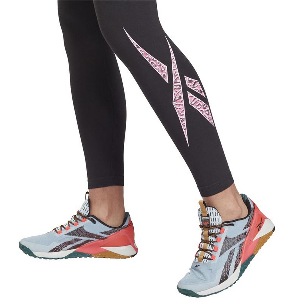 Sport-leggings, Dam Reebok Moder Safari Svart - 5