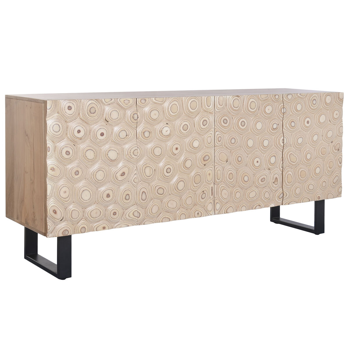Skänk Home ESPRIT Metall Akaciaträ 173 X 44 X 85 CM