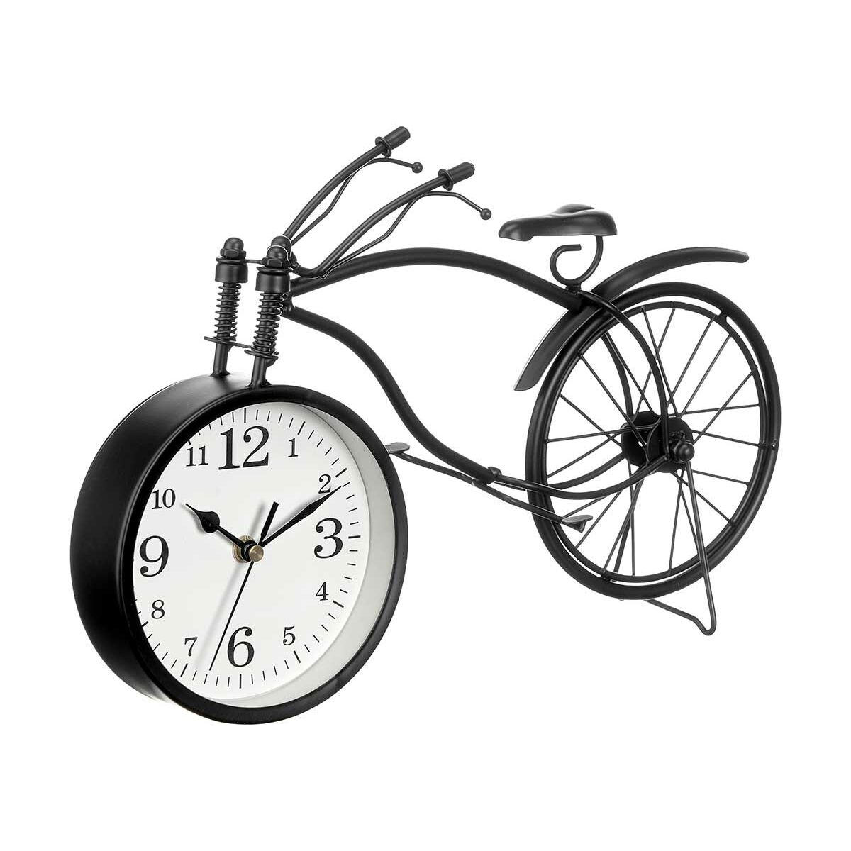 bordsklocka Gift Decor Svart Cykel (4 antal) - 3