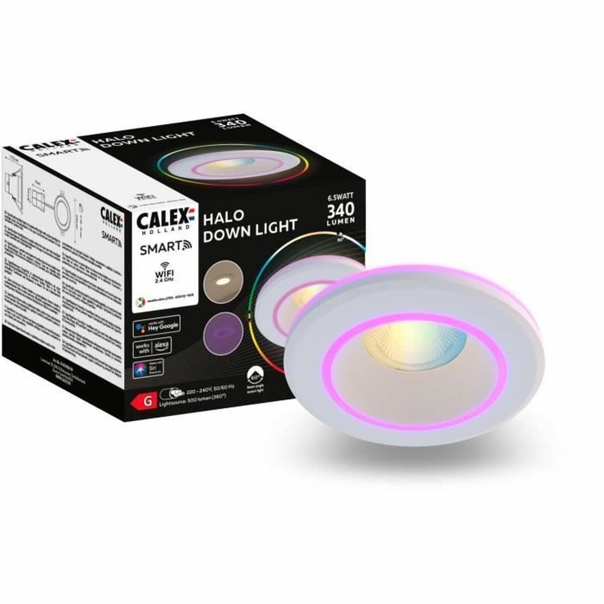 LED-lampa Calex Vit G 500 lm - 6