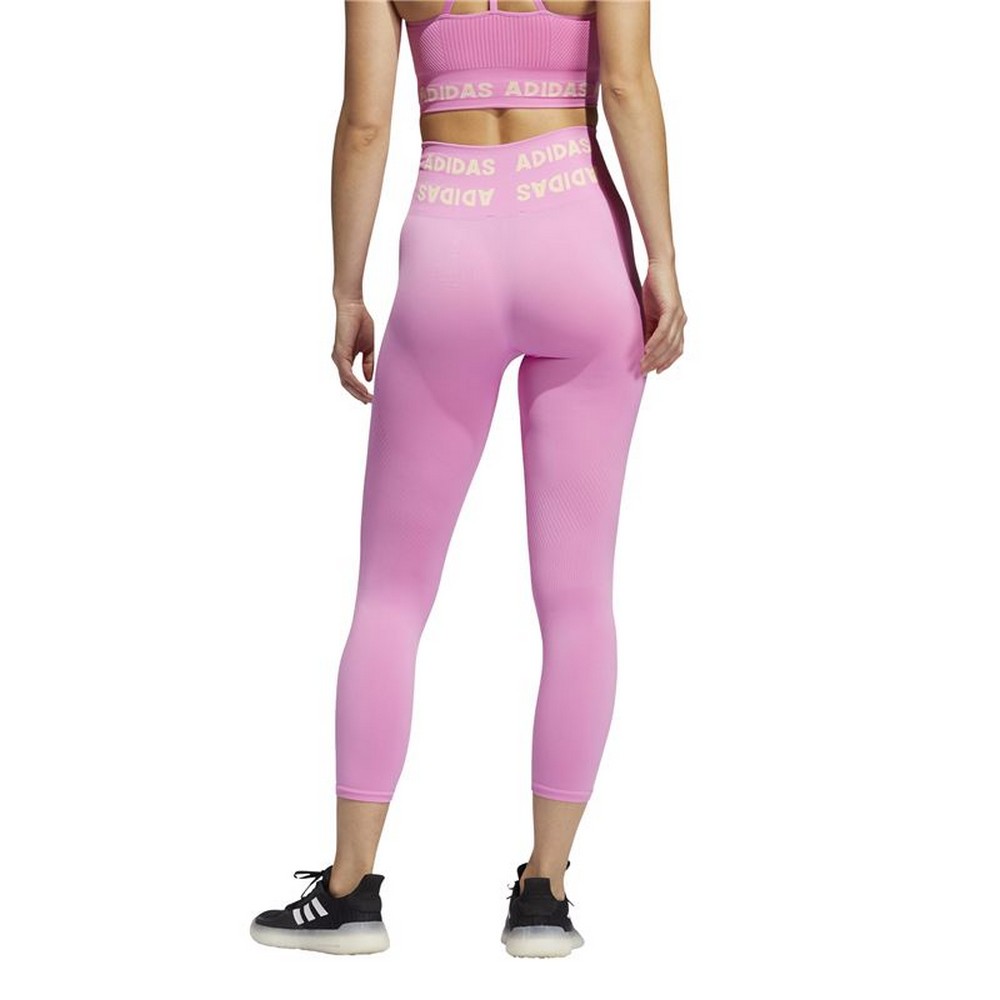 Sport-leggings, Dam Adidas Aeroknit Rosa - 7
