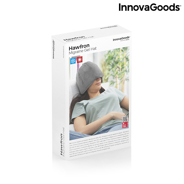 Gelmössa för migrän och avspänning Hawfron InnovaGoods - 3