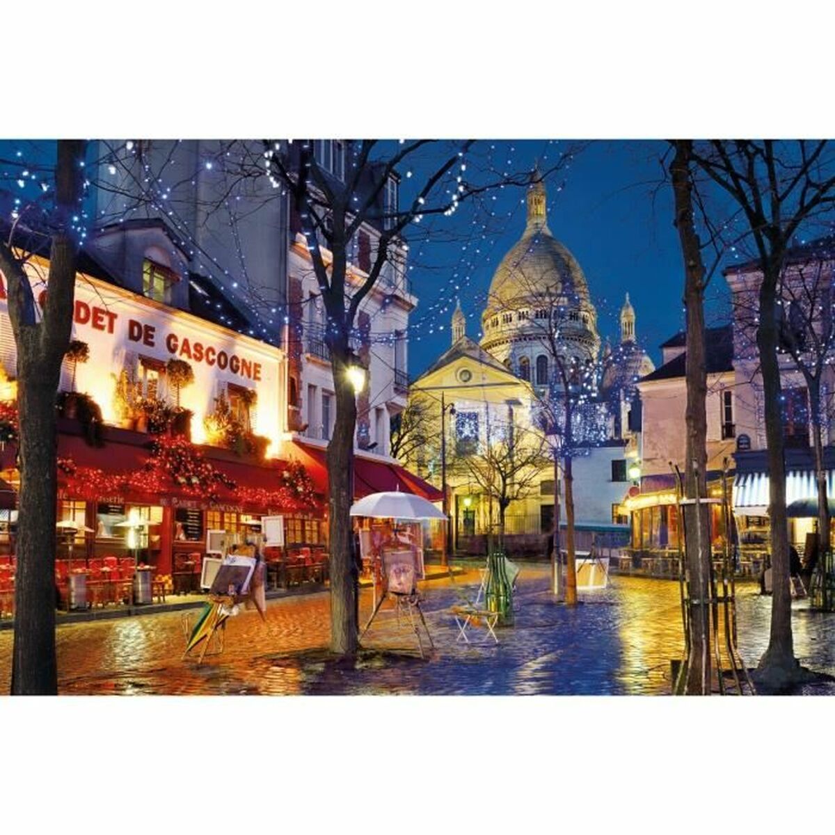 Pussel Clementoni Paris Montmartre 1500 Delar - 2