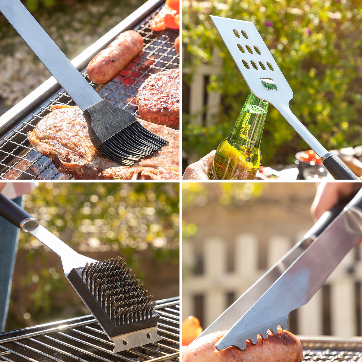 Set med Grillredskap med Bärväska BBSet InnovaGoods 12 Delar - 12