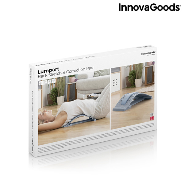 Ländryggssjusterare, stretchar och ger stöd med tryck och magnetpunkter Lumport InnovaGoods - 3