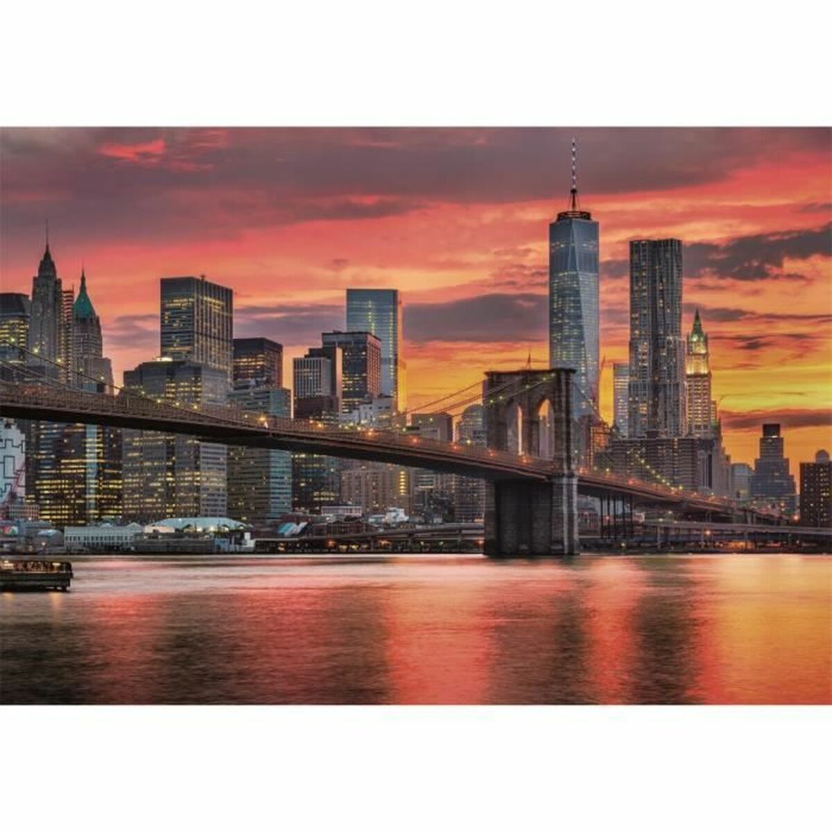 Pussel Clementoni East River at Dusk 1500 Delar - 2