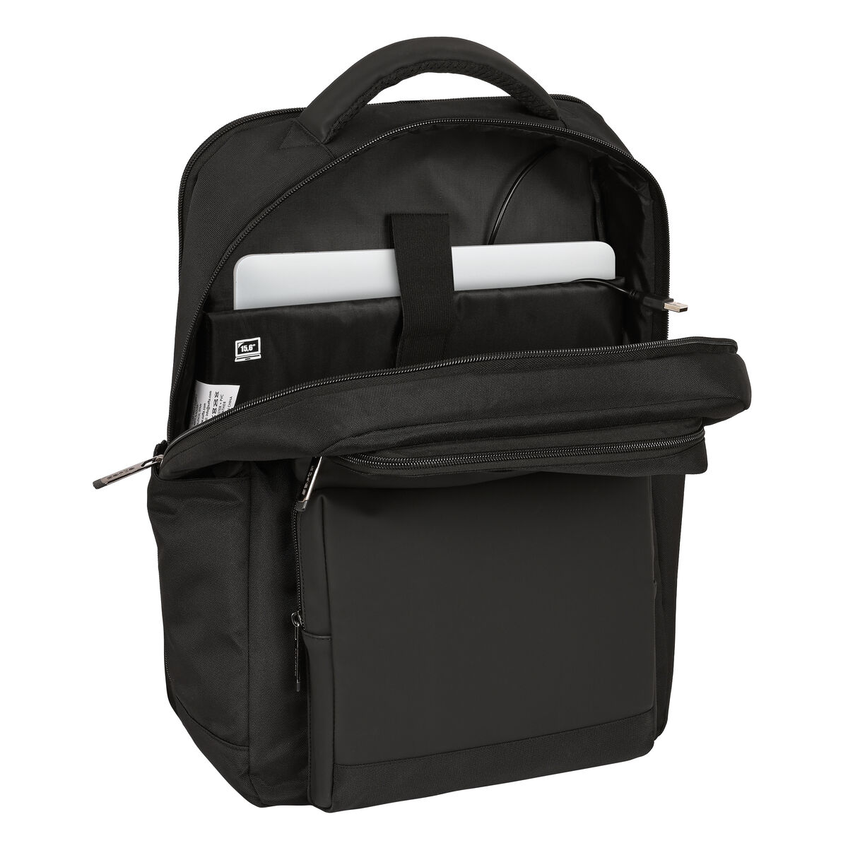 Laptopryggsäck Safta Business 15,6'' Svart (31 x 44 x 13 cm) - 4