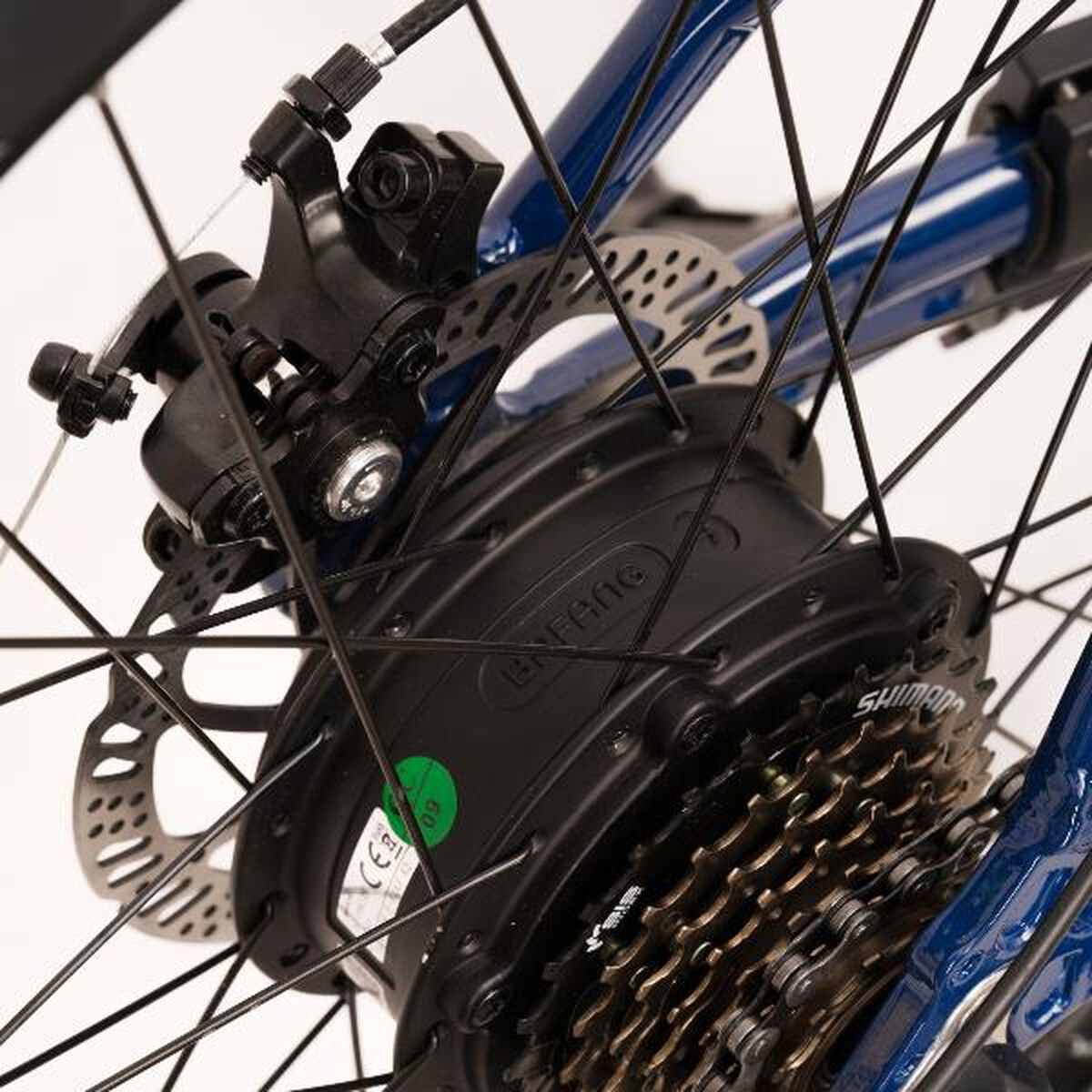 Elcykel Nilox X6 PLUS 250 W 12800 mAh 27,5" Svart/Blå - 4