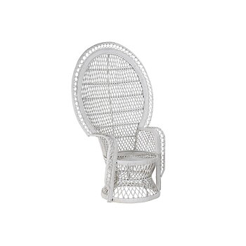Trädgårdssoffa DKD Home Decor Vit 102 x 66 x 146 cm 97 x 66 x 144 cm