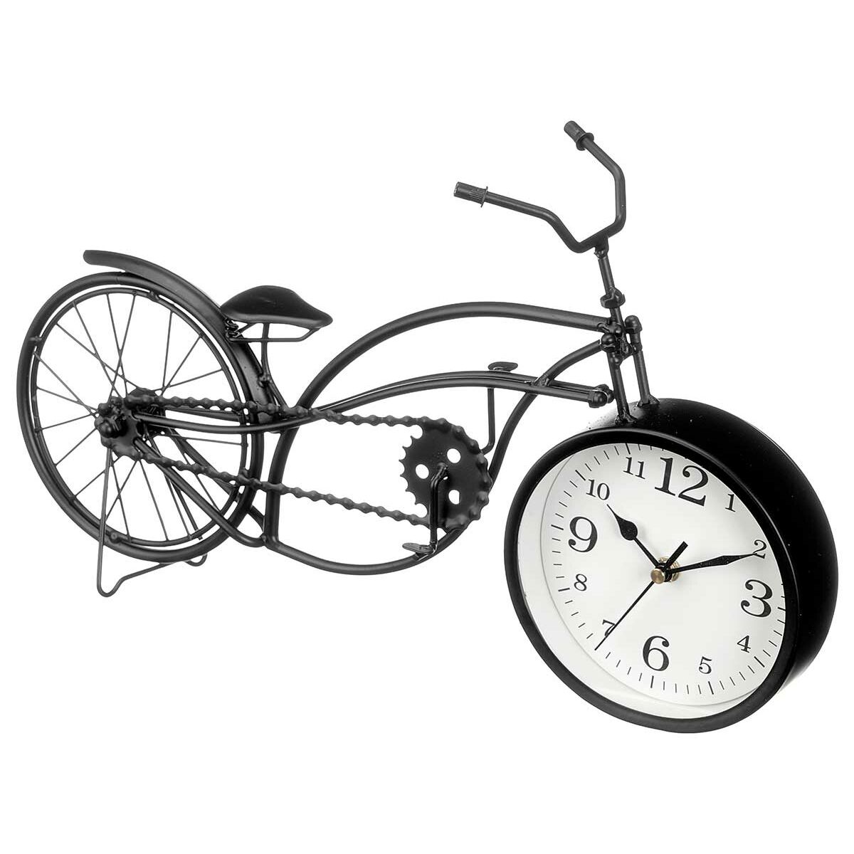 bordsklocka Gift Decor Svart Cykel (4 antal) - 3