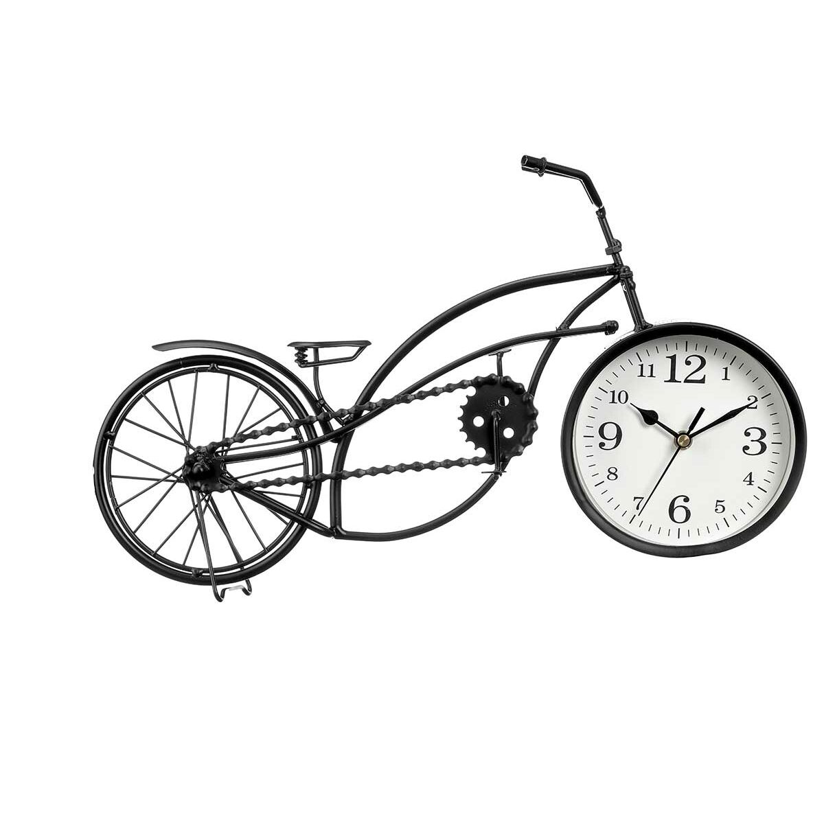 bordsklocka Gift Decor Svart Cykel (4 antal) - 4