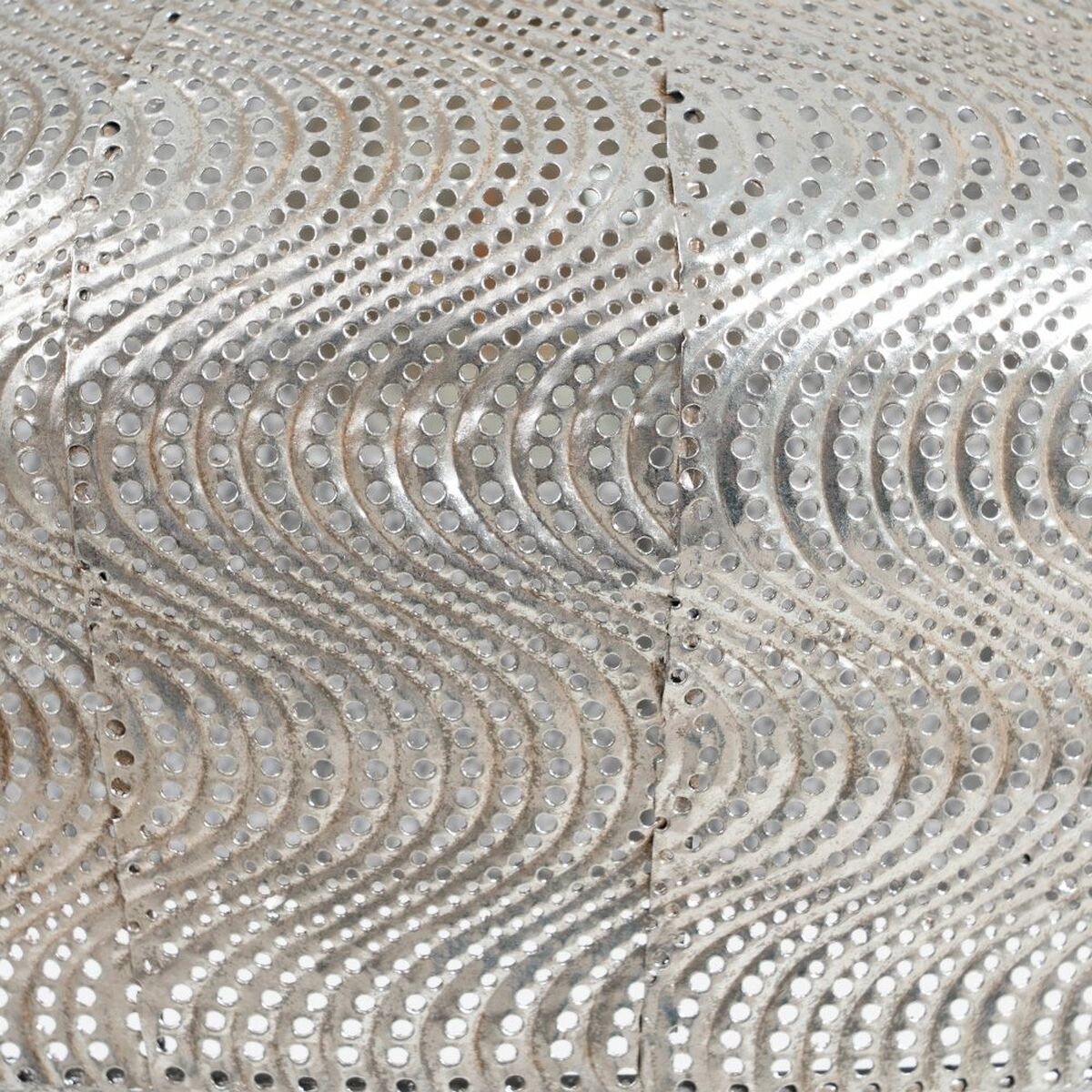 Taklampa 42 x 42 x 27,5 cm Metall Silver - 3