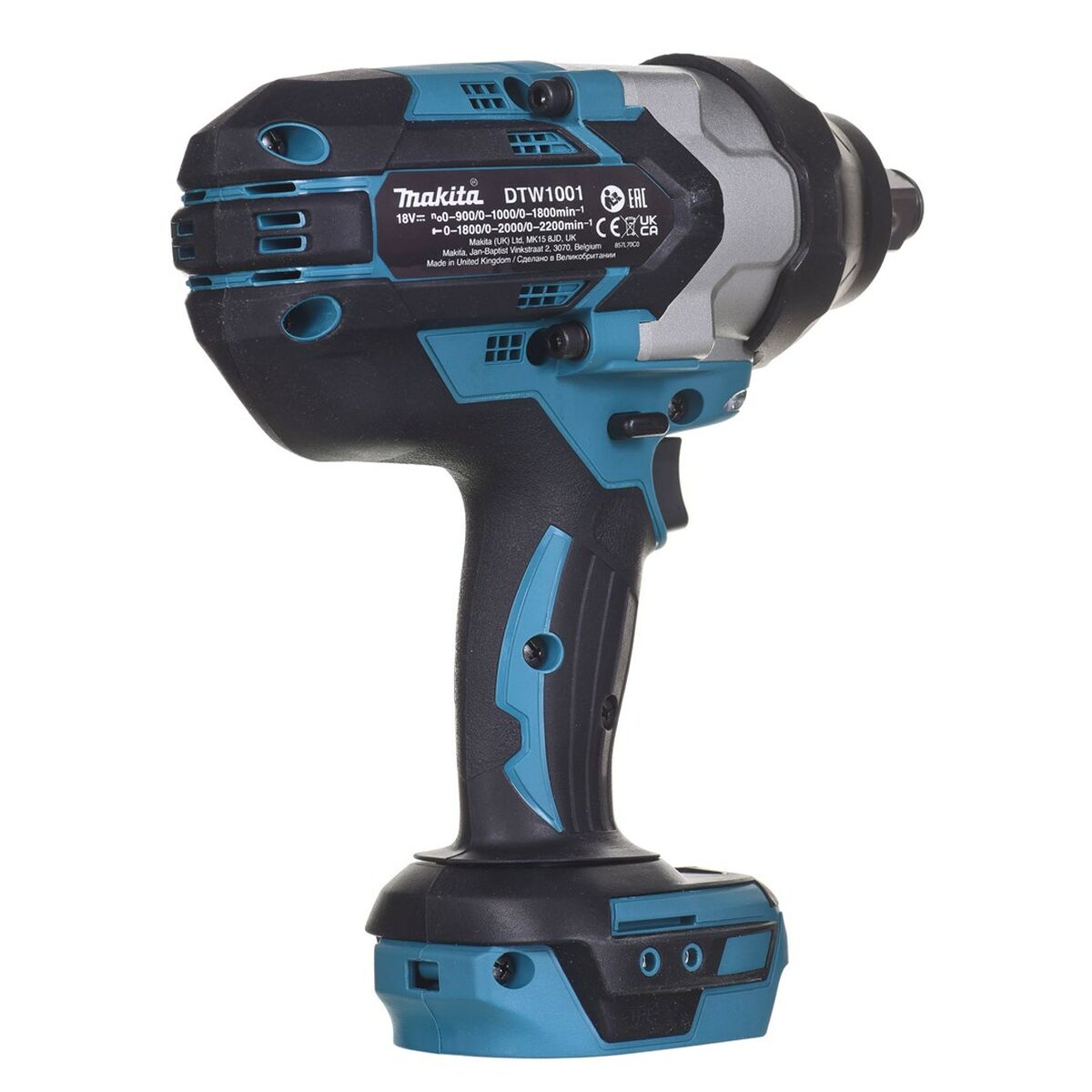 Impact skiftnyckel Makita DTW1001Z 18 V 500 W - 2