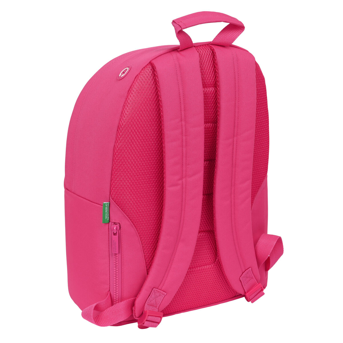 Laptopryggsäck Benetton  benetton  Fuchsia (31 x 41 x 16 cm) - 3