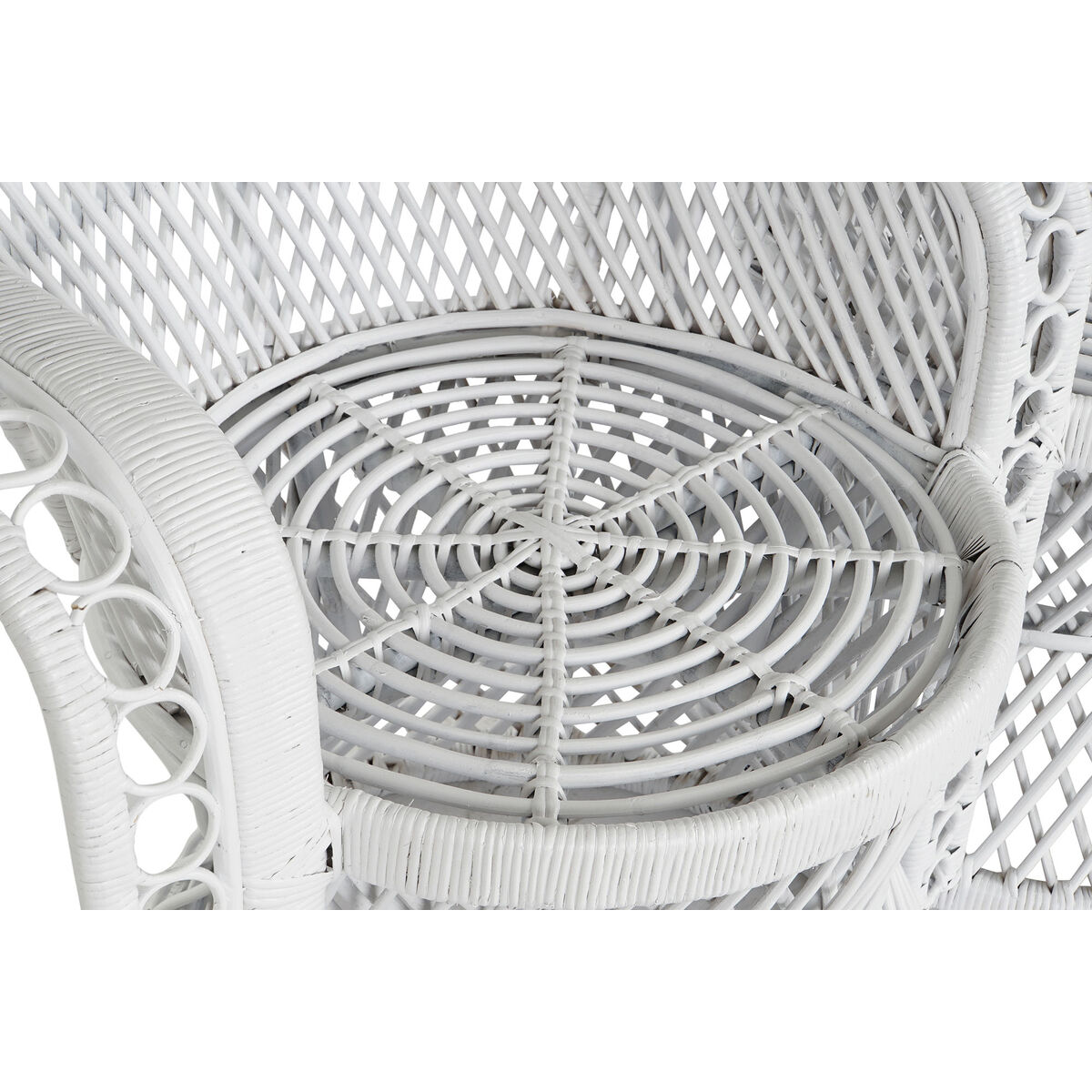 Trädgårdssoffa DKD Home Decor Vit 188 x 50 x 140 cm 154 x 70 x 144 cm 15700 x 68 x 145,5 cm - 5