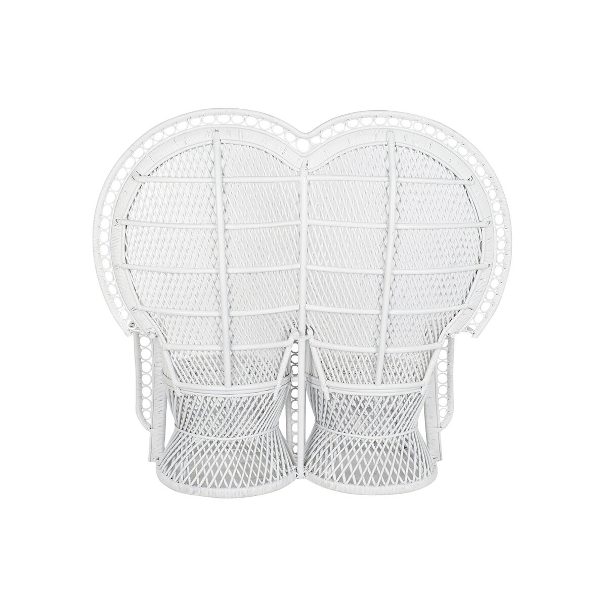 Trädgårdssoffa DKD Home Decor Vit 188 x 50 x 140 cm 154 x 70 x 144 cm 15700 x 68 x 145,5 cm - 10
