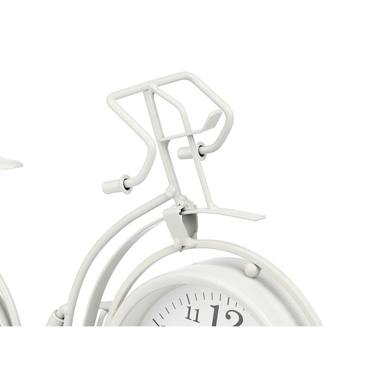 bordsklocka Gift Decor Vit Cykel (4 antal) - 2