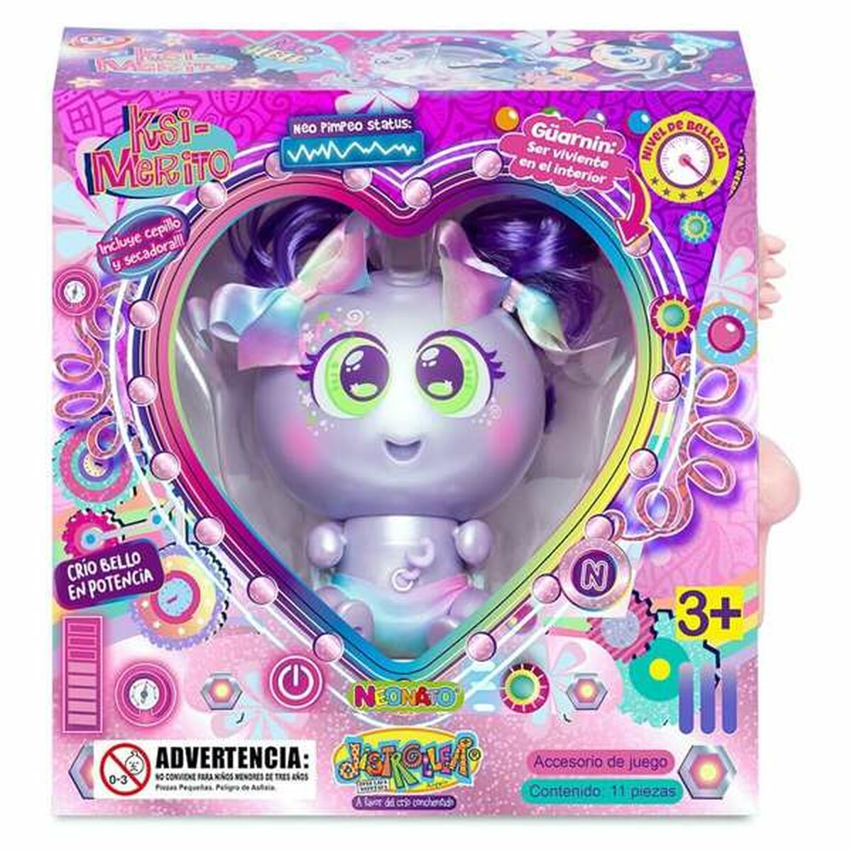 Bebisdocka Bandai Ksimerito Isabelonga Biuty Taim 18,5 x 16 x 19,5 cm - 2