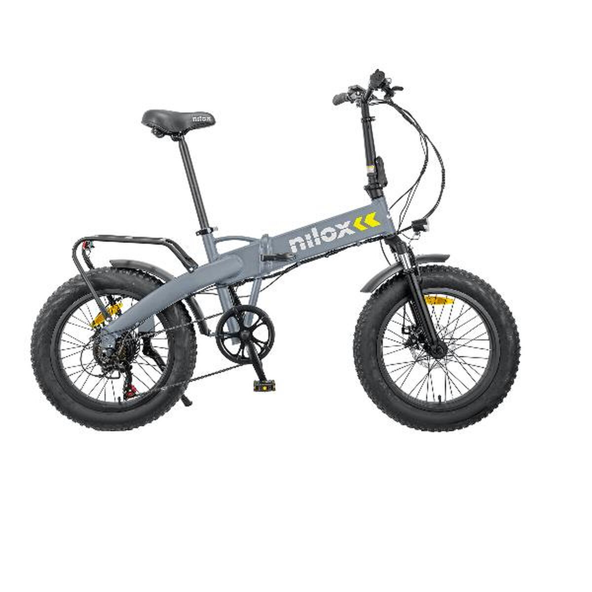 Elcykel Nilox J4 PLUS 20X4P Grå 250 W 13000 mAh 20"
