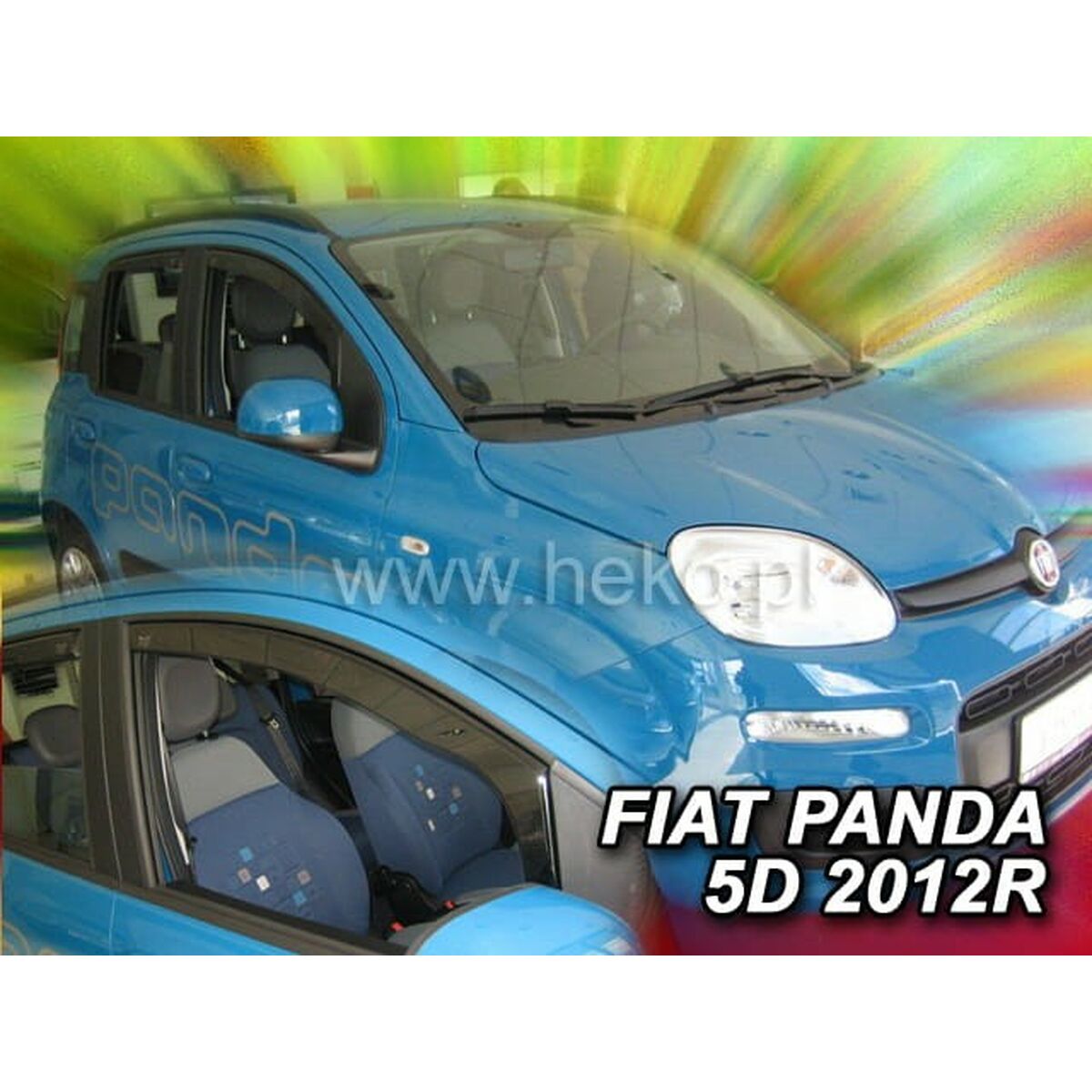 Vindavvisare HEKO HO15167 FIAT PANDA III Framåt 2 Delar - 2