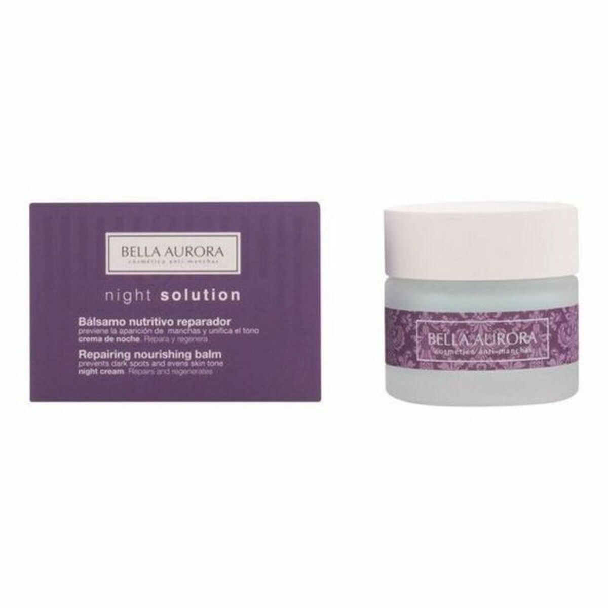 Behandling av bruna fläckar Bella Aurora Night Solution 50 ml - 2