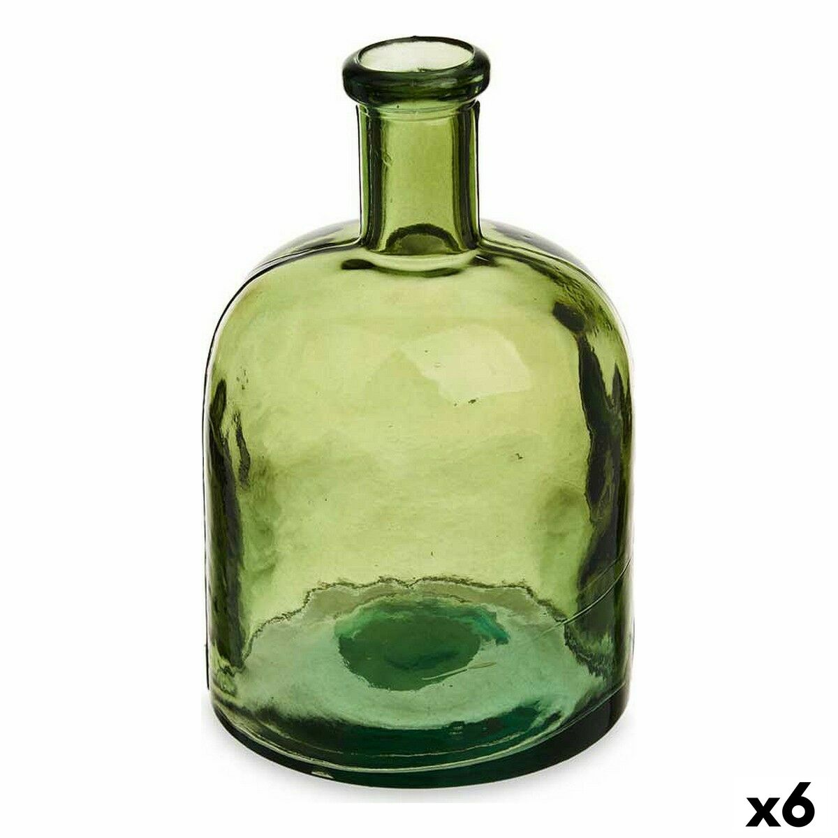 Dekorativ flaska Gift Decor Grön bredd 2,25 L 15 x 23,5 x 15 cm Dekoration (6 antal) - 4