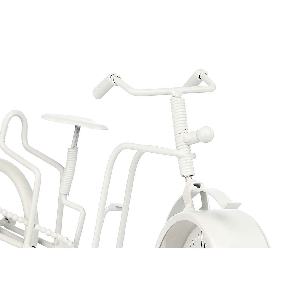 bordsklocka Gift Decor Vit Cykel (4 antal) - 2