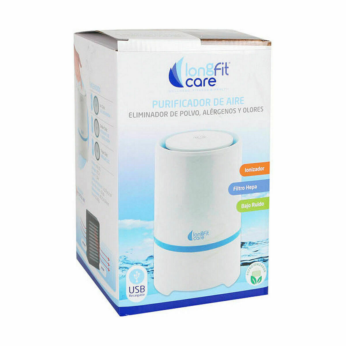 Luftrensare LongFit Care Ø 12,5 X 19,4 cM (2 antal) - 2