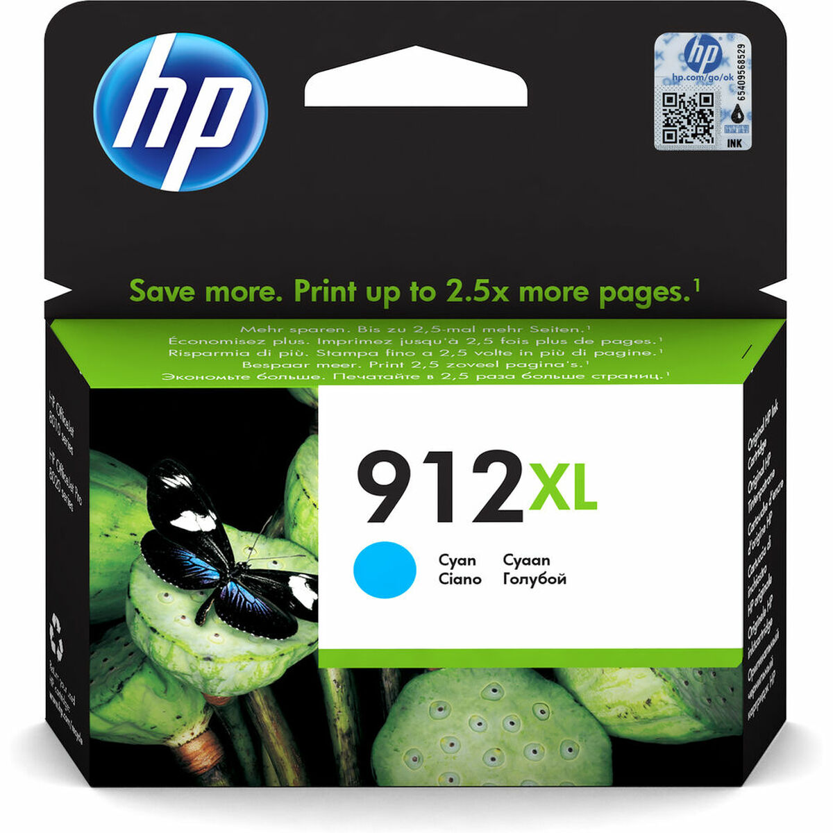 Original Bläckpatron HP 3YL81AE#BGY Turkos