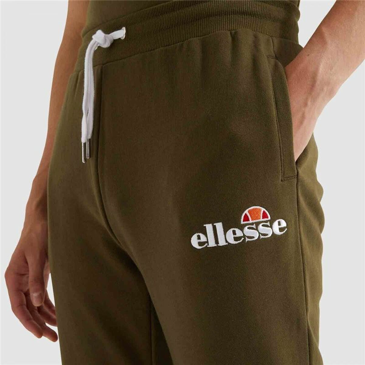 Långa träningsbyxor Ellesse Nioro Jog Män Oliv - 3