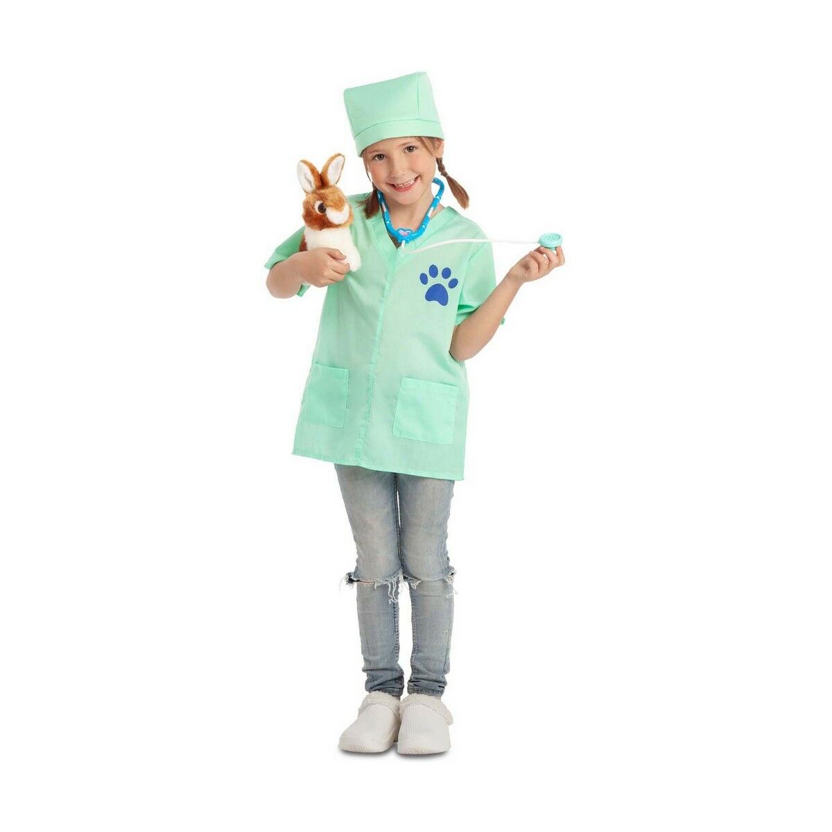 Maskeraddräkt för barn My Other Me Veterinär (4 Delar) - 2