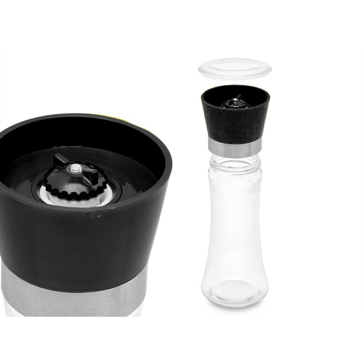 Kryddkvarn Vivalto YHP-025/DH12 Transparent 6 x 19 x 6 cm (12 antal) - 5