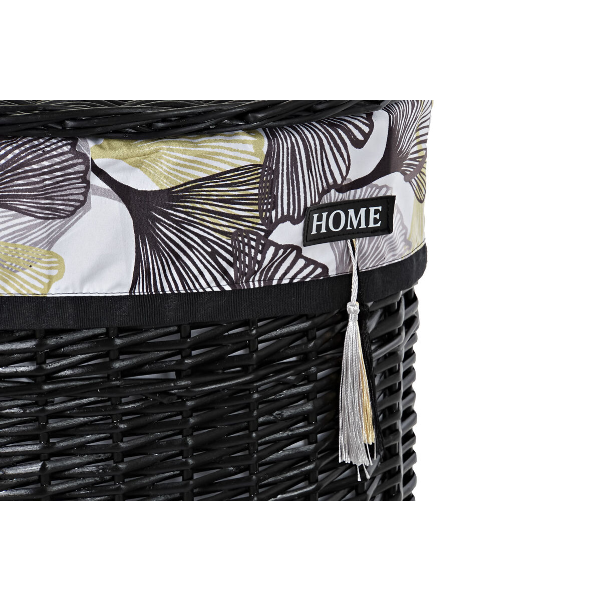 Korg - set DKD Home Decor Svart Multicolour vide 51 x 37 x 56 cm 5 Delar - 7