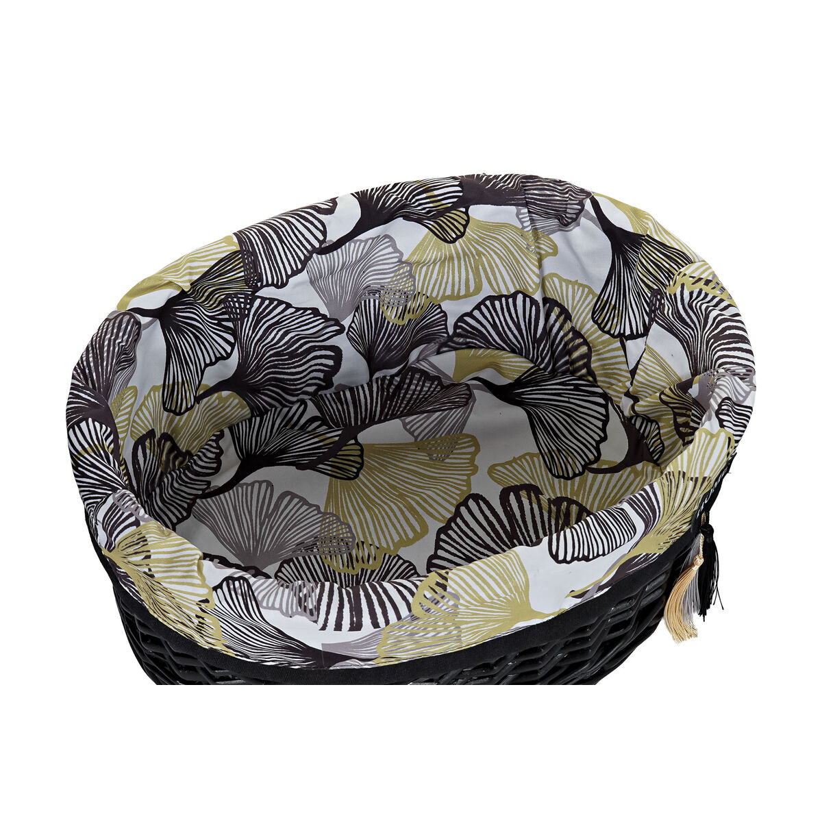 Korg - set DKD Home Decor Svart Multicolour vide 51 x 37 x 56 cm 5 Delar - 5