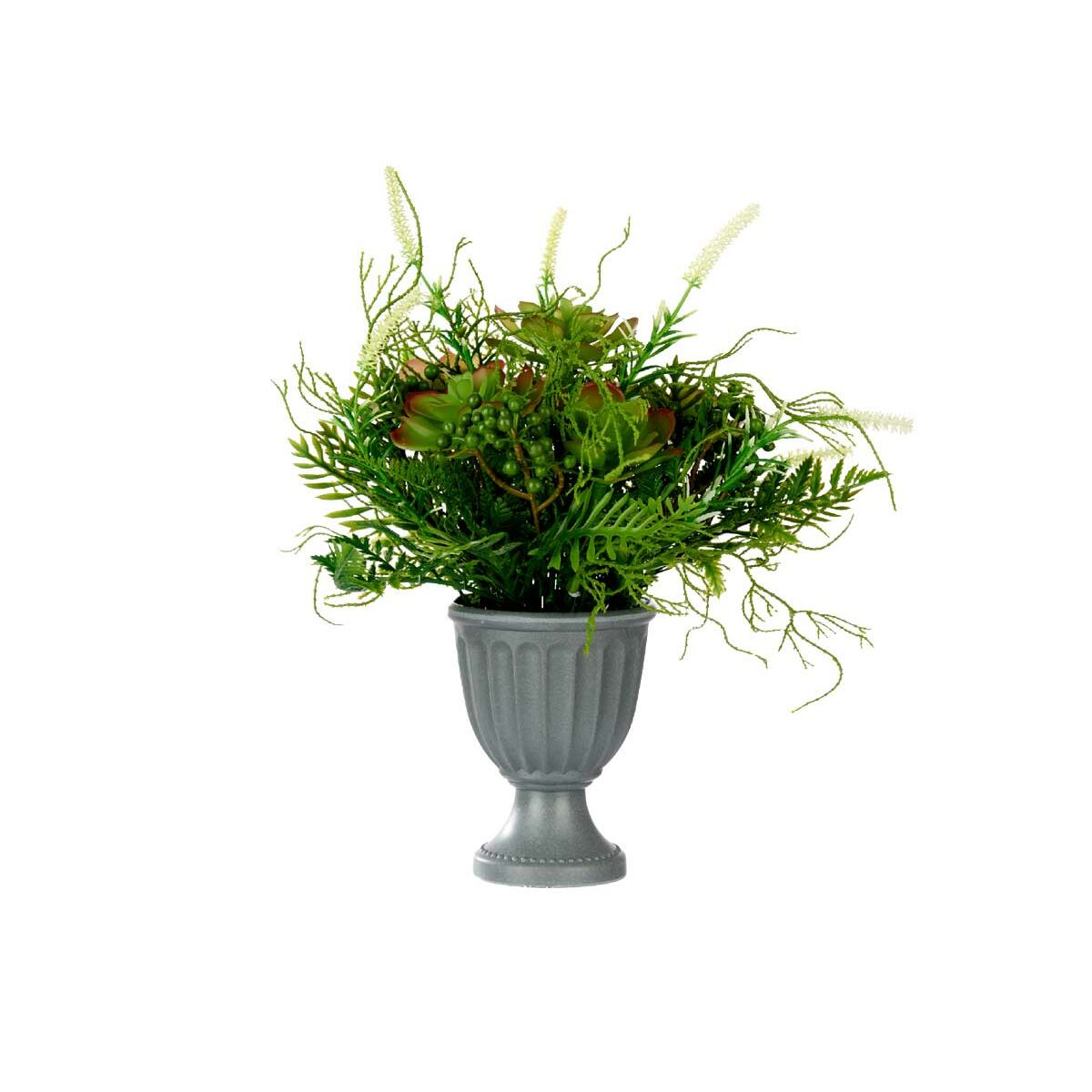Dekorativ växt Ibergarden Plast Vinglas 21 x 30 x 21 cm 34 x 39,5 x 34 cm (6 antal) - 5