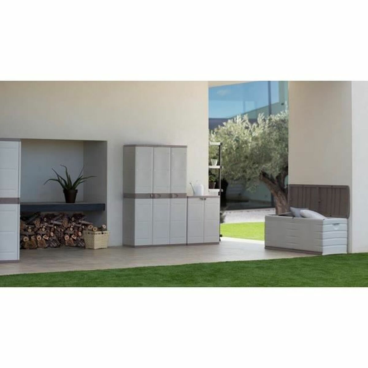 Kista Plastiken 97600 Beige Plast - 3
