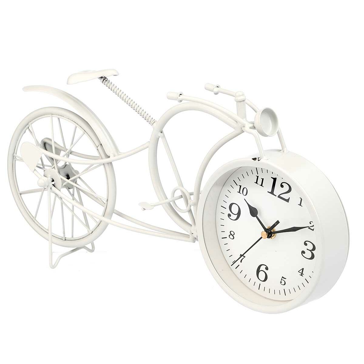 bordsklocka Gift Decor Vit Cykel (4 antal) - 3