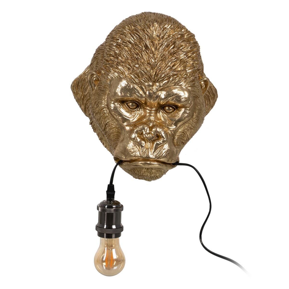 Vägglykta Gyllene Harts A 40 W Gorilla 220-240 V 32 x 28 x 23,5 cm - 8