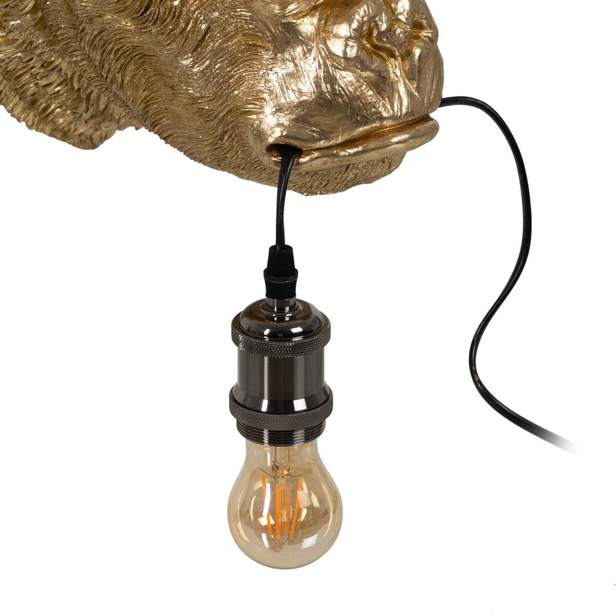 Vägglykta Gyllene Harts A 40 W Gorilla 220-240 V 32 x 28 x 23,5 cm - 3