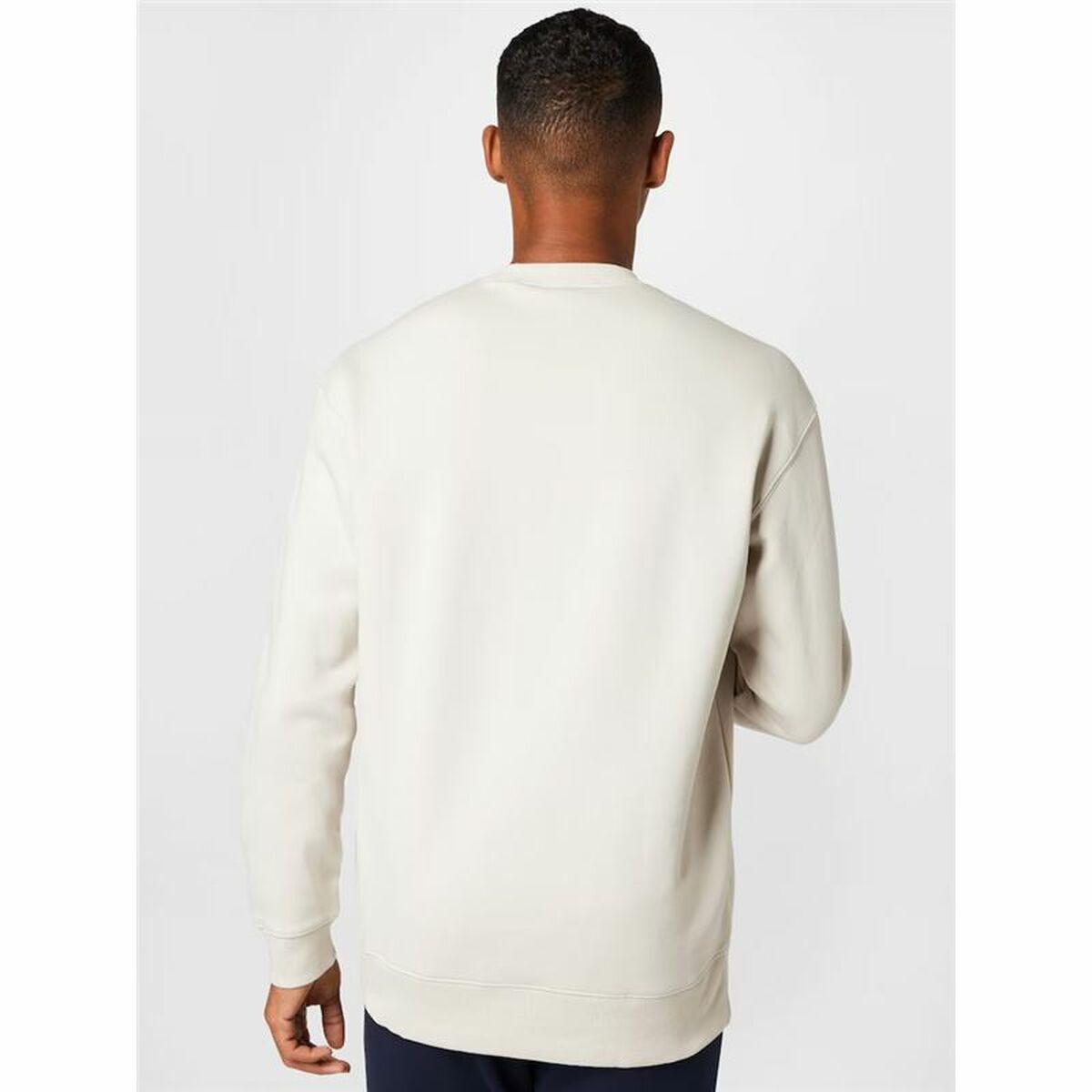 Tröja utan huva Herr Adidas FeelVivid Drop Shoulder Beige - 4