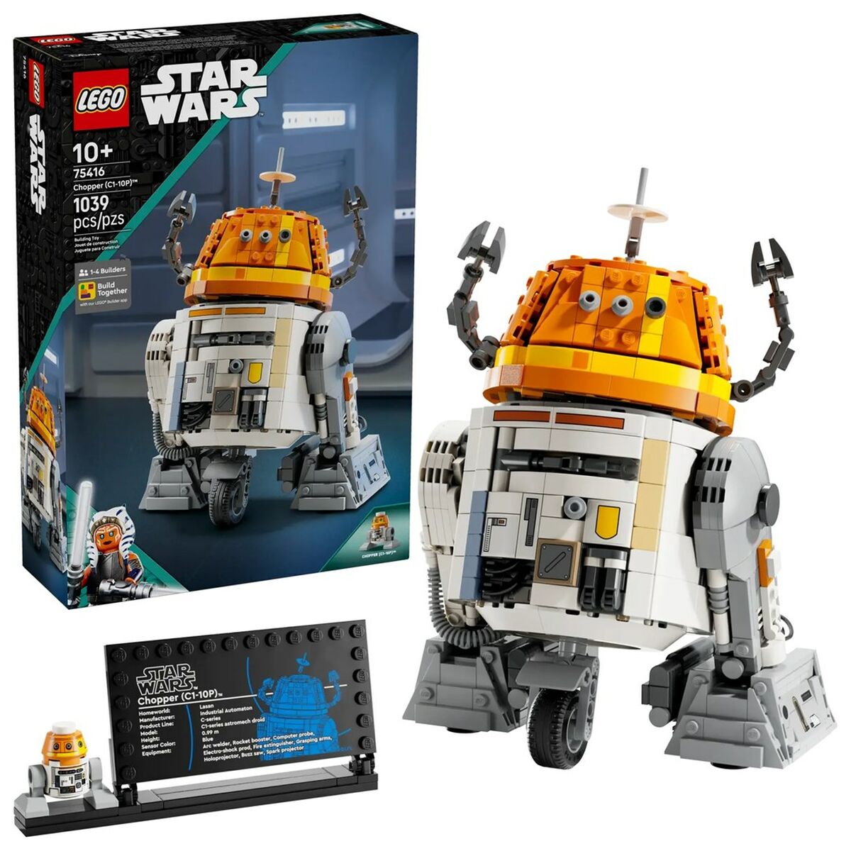 Byggsats Lego STAR WARS 75416 Chopper (C1-10P) 1039 Delar
