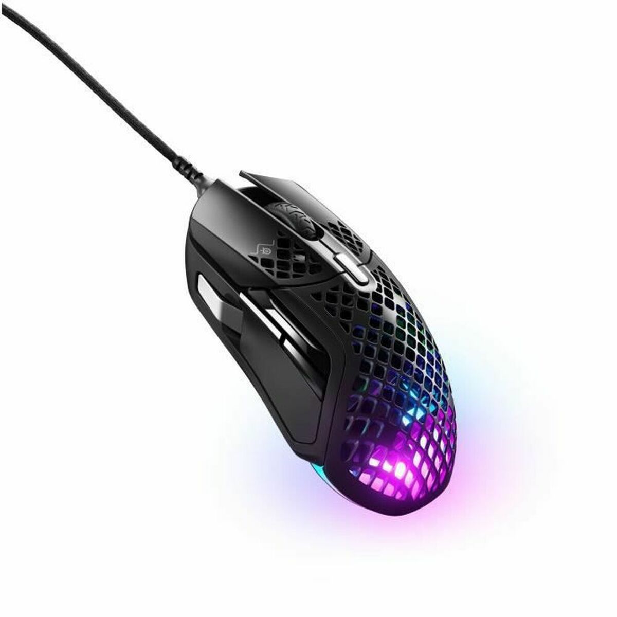 Mus SteelSeries Aerox 5 Svart Gaming LED-Ljus Med kabel - 4
