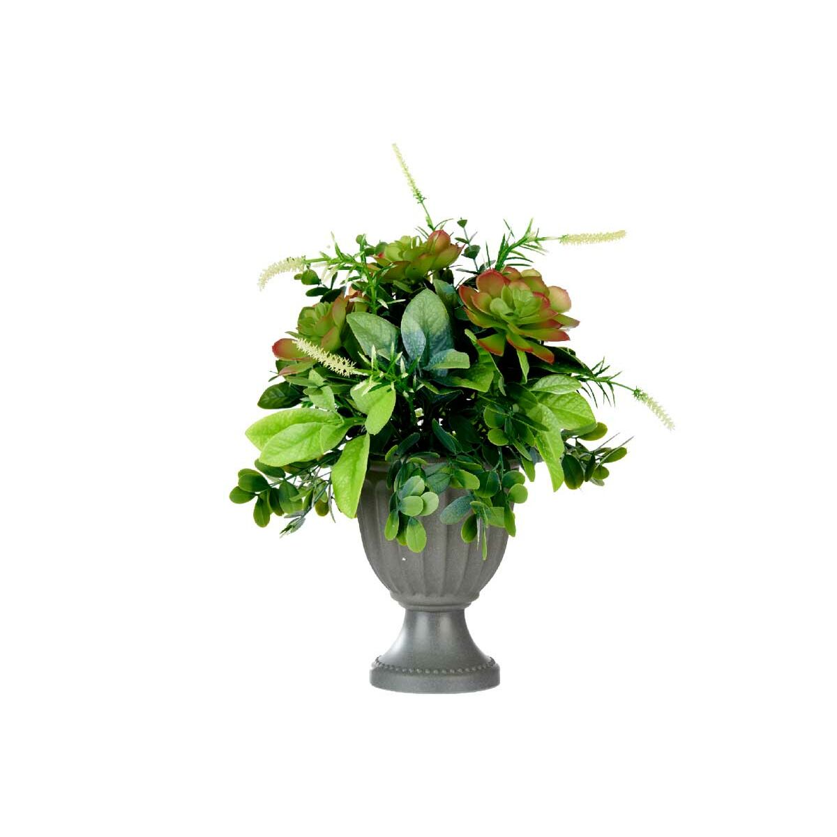 Dekorativ växt Ibergarden Plast Vinglas 25 x 36 x 25 cm (4 antal) - 5