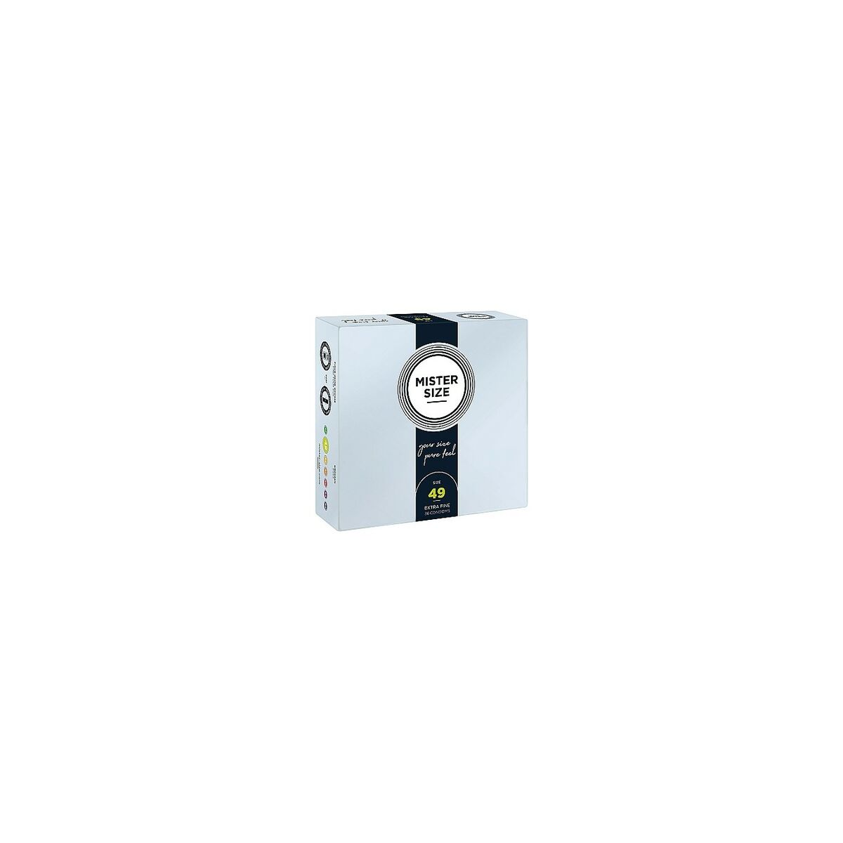 Kondomer Mister Size Pure Feel Extra Thin Ø 4,9 cm